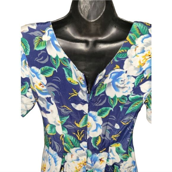 Vintage 70's Joni Blair Floral Romper Size 3 - Picture 6 of 8